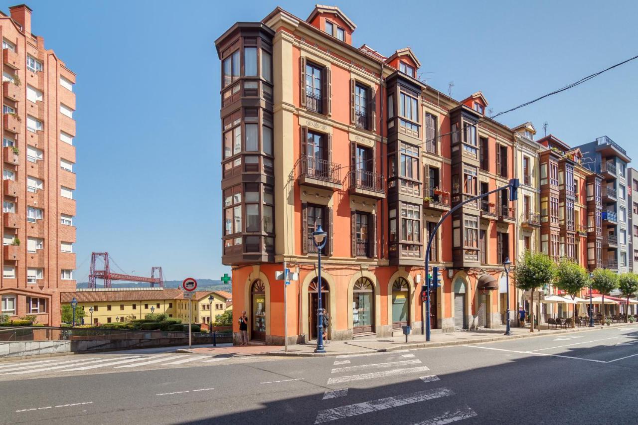 Amplio Y Elegante Con Diseno Vintage Apartamento Portugalete Exterior foto